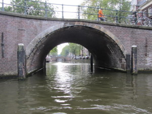 These humpback bridges cross Amsterdam's canals lending a sense of charm