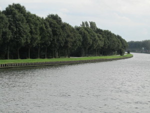 We're finally underway along the legendary Rhine River - albeit under overcast skies