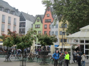 One of the tiny squares in Cologne