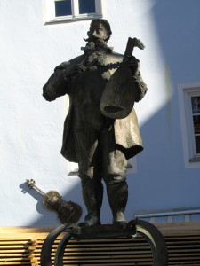 The Lutemaker in Fussen, the center of lute-making in Europe