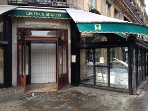 Les Duex Magots, Getting a much needed facelift, and hopefully new staff!