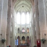 Inside the cathedral