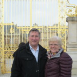 Mike and Pat February 2014 at the Chateaue Versailles