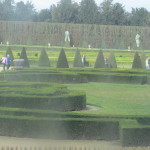 Gardens of the Chateau de Versailles winter 2014