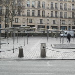 Setting up for a street Market on Sunday